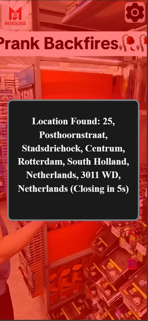 Screenshot voor project Meticilous