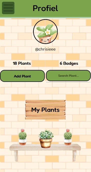 Screenshot voor project LeafLink