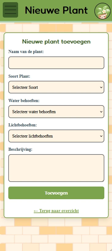 Screenshot voor project LeafLink