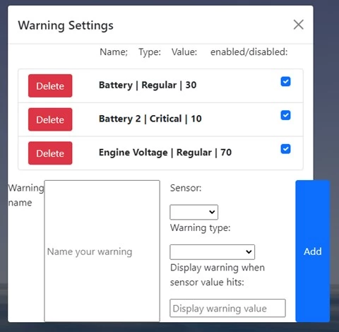 Screenshot voor project DoBots interface