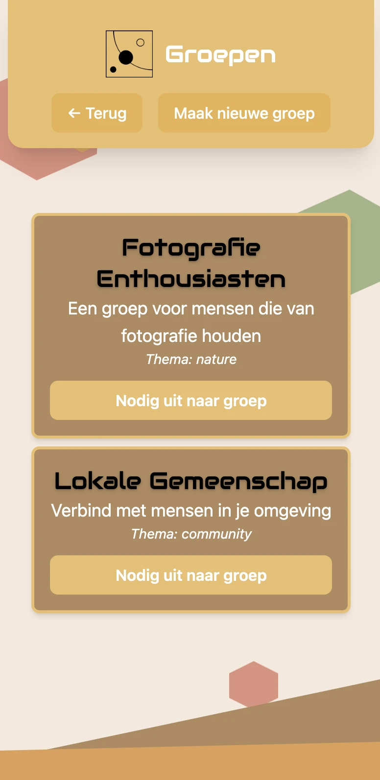 Screenshot voor project ENA