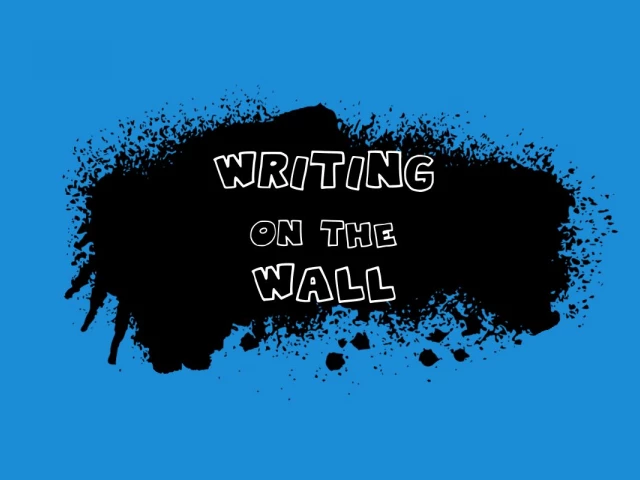 Writing on the wall image