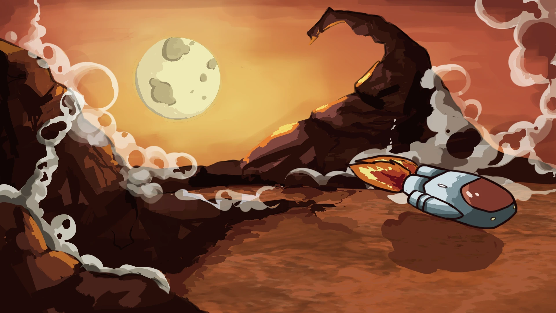 Screenshot voor project Space Lanes