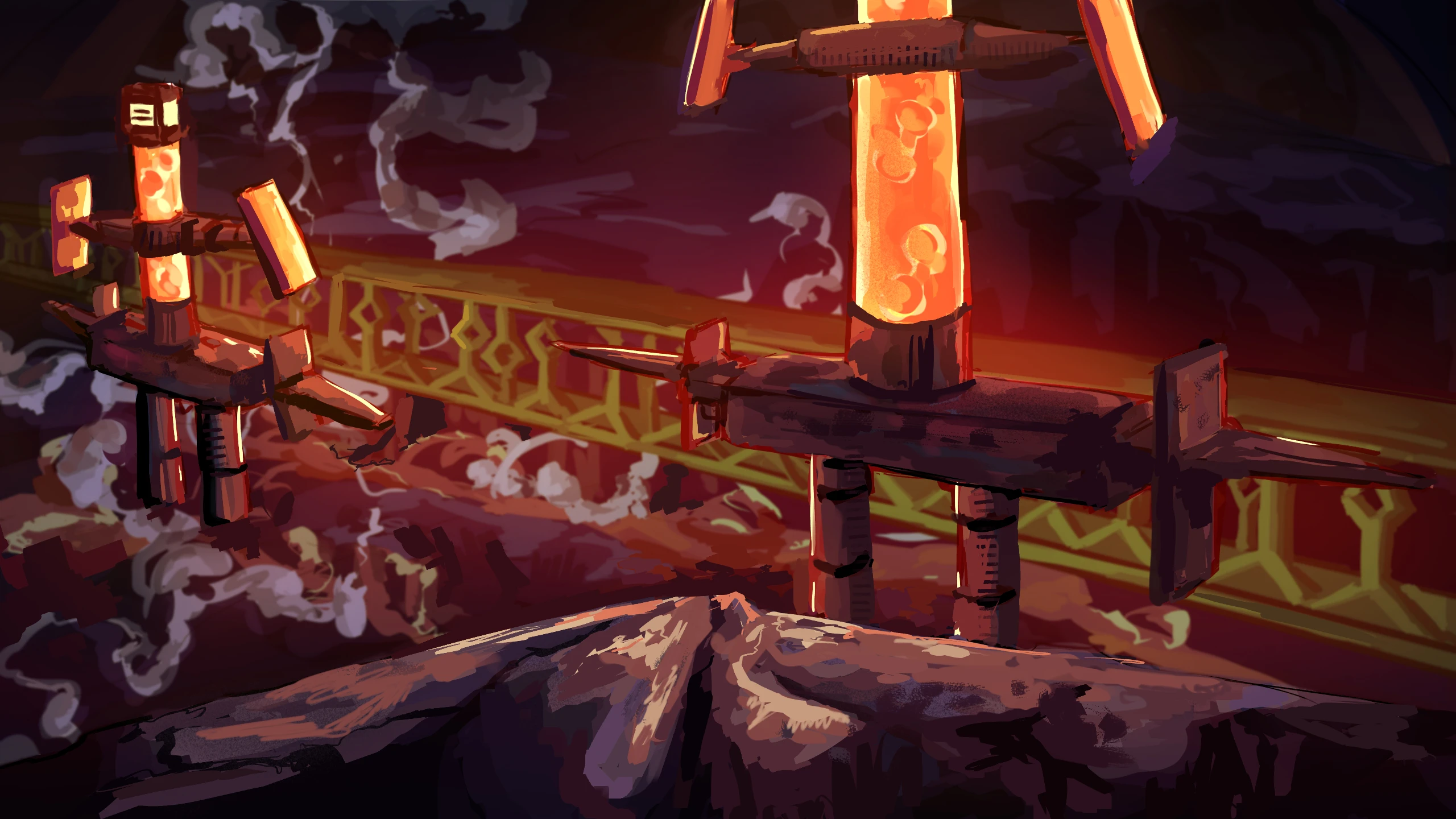 Screenshot voor project Space Lanes