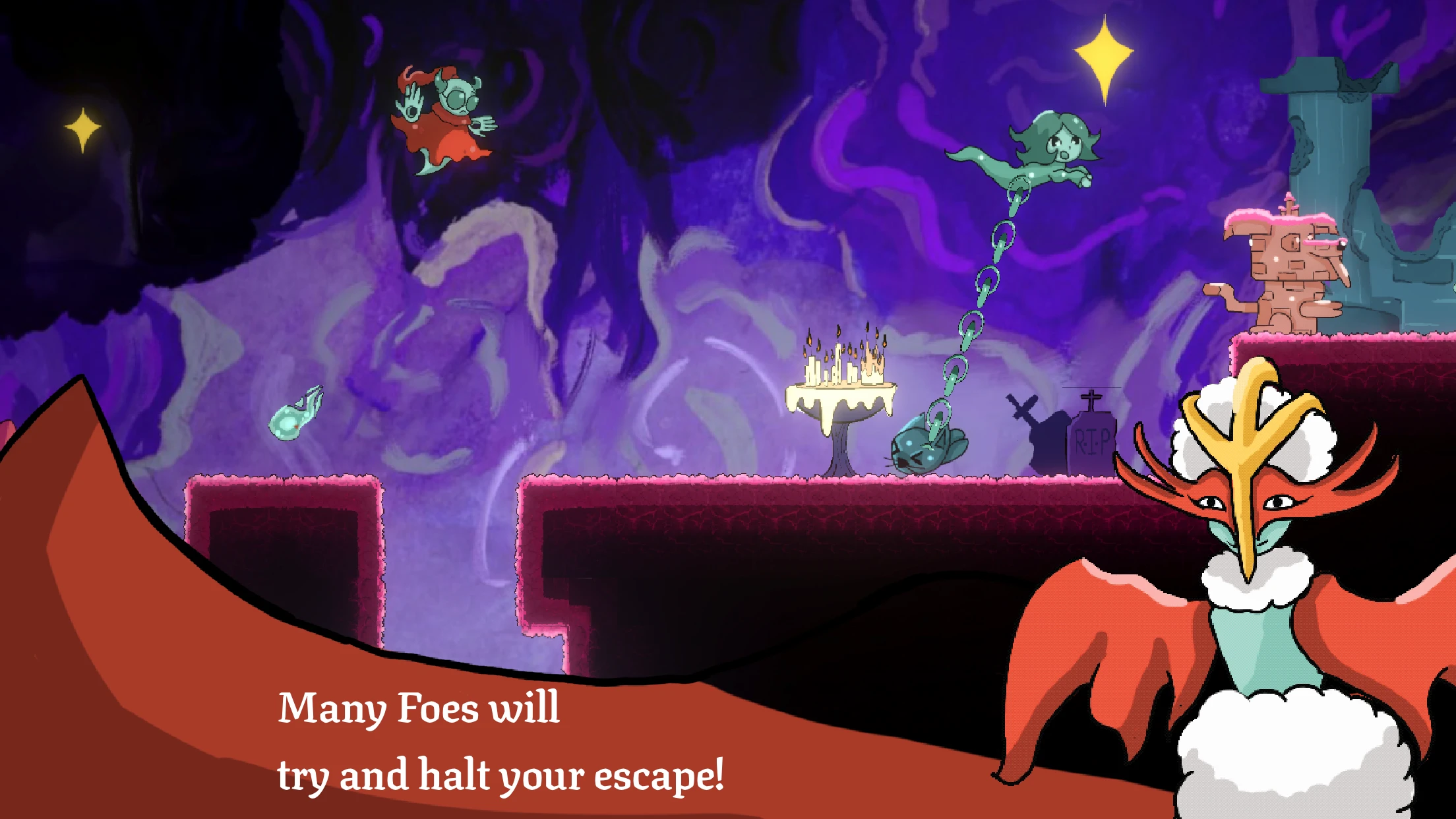 Screenshot voor project Spiritbound: Cannonball