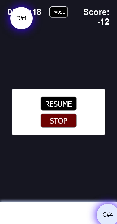 Screenshot voor project Strings attached