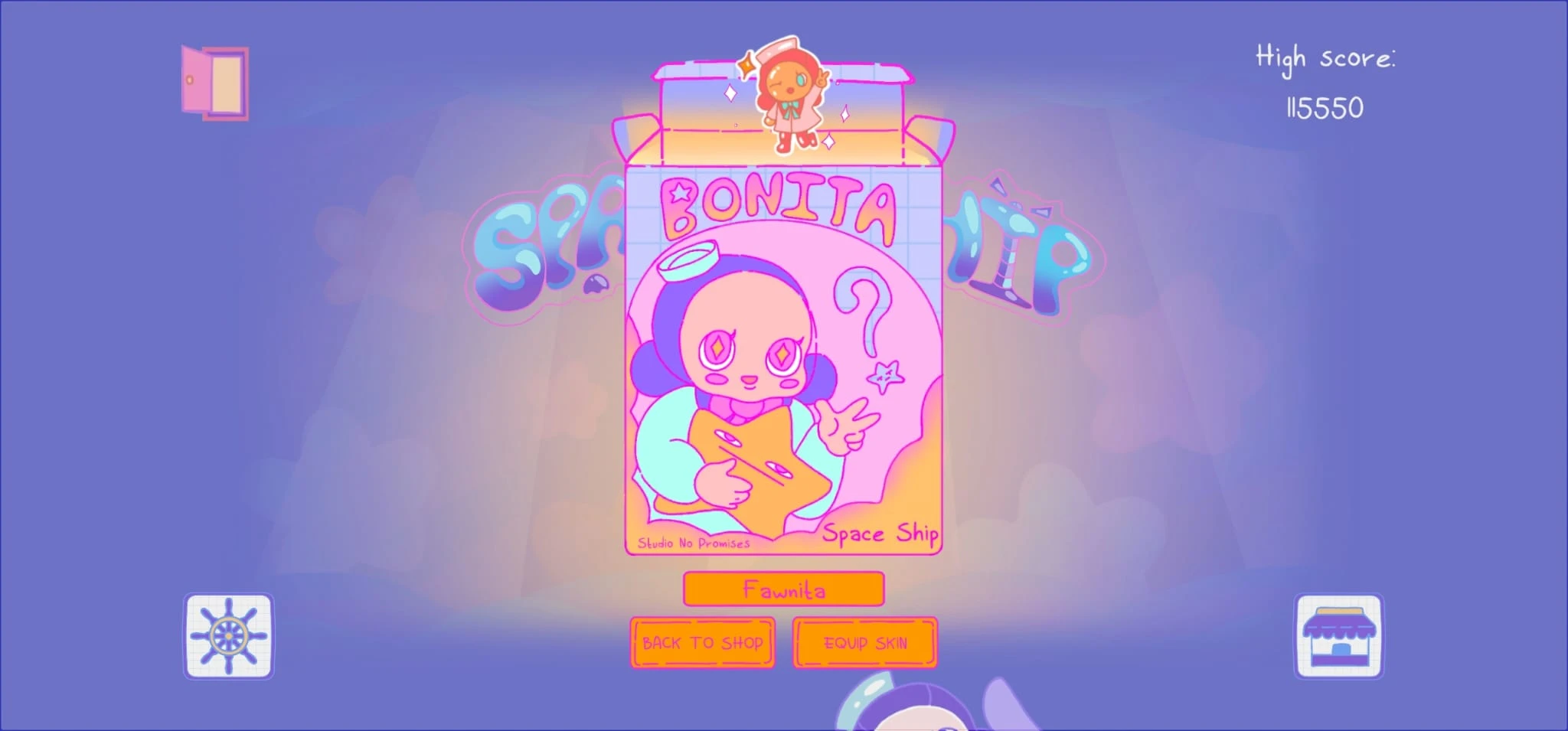 Screenshot voor project Space Ship: Bonita