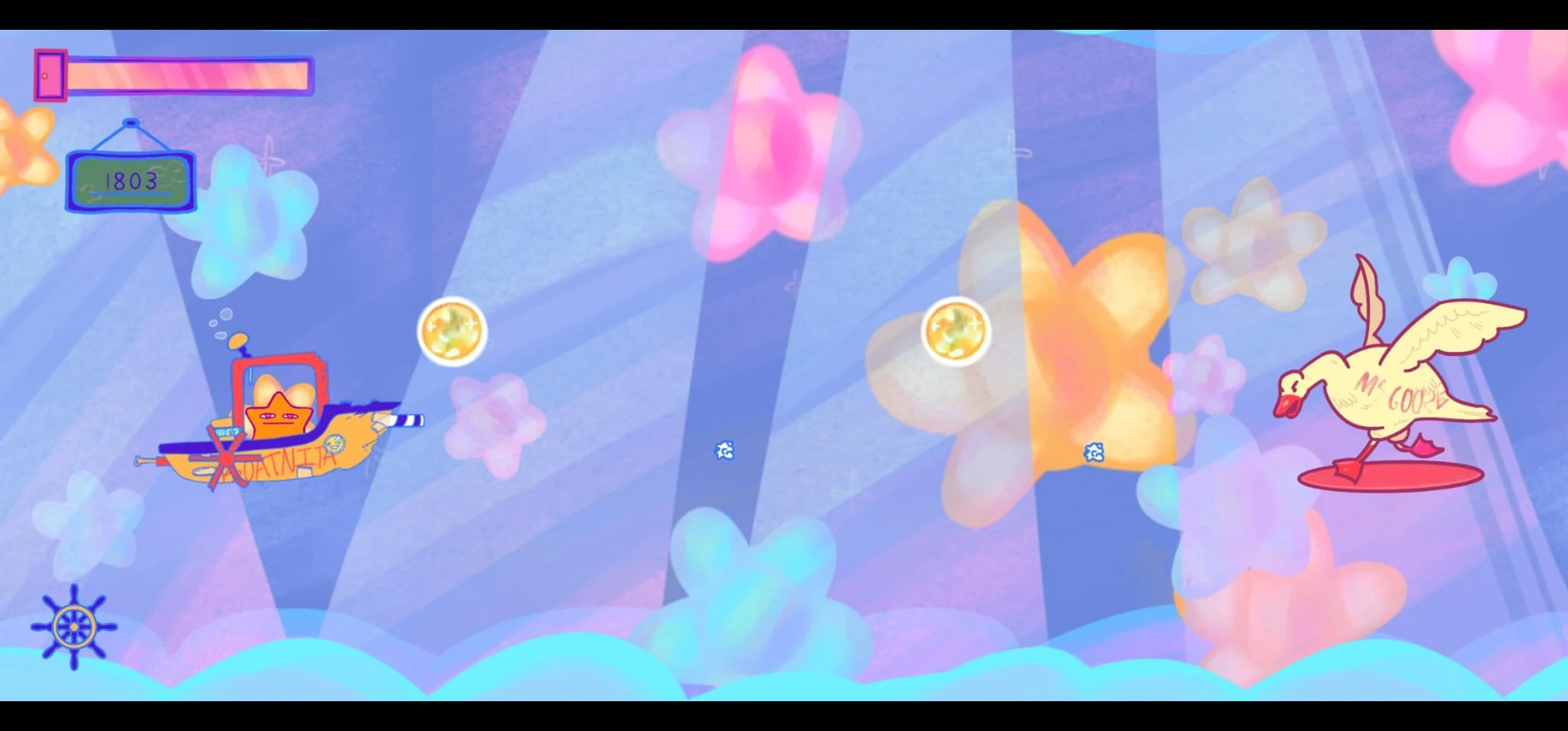 Screenshot voor project Space Ship: Bonita