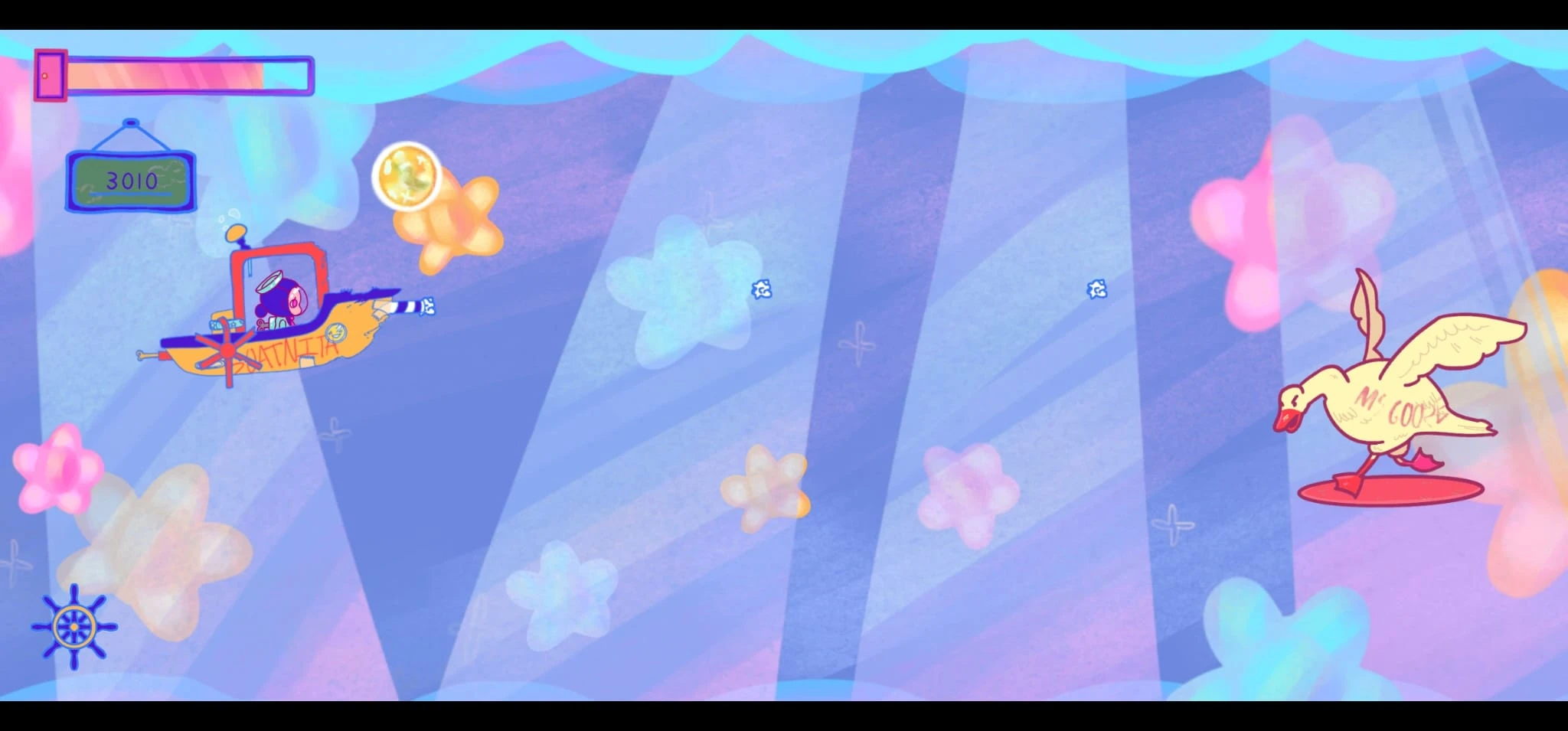 Screenshot voor project Space Ship: Bonita