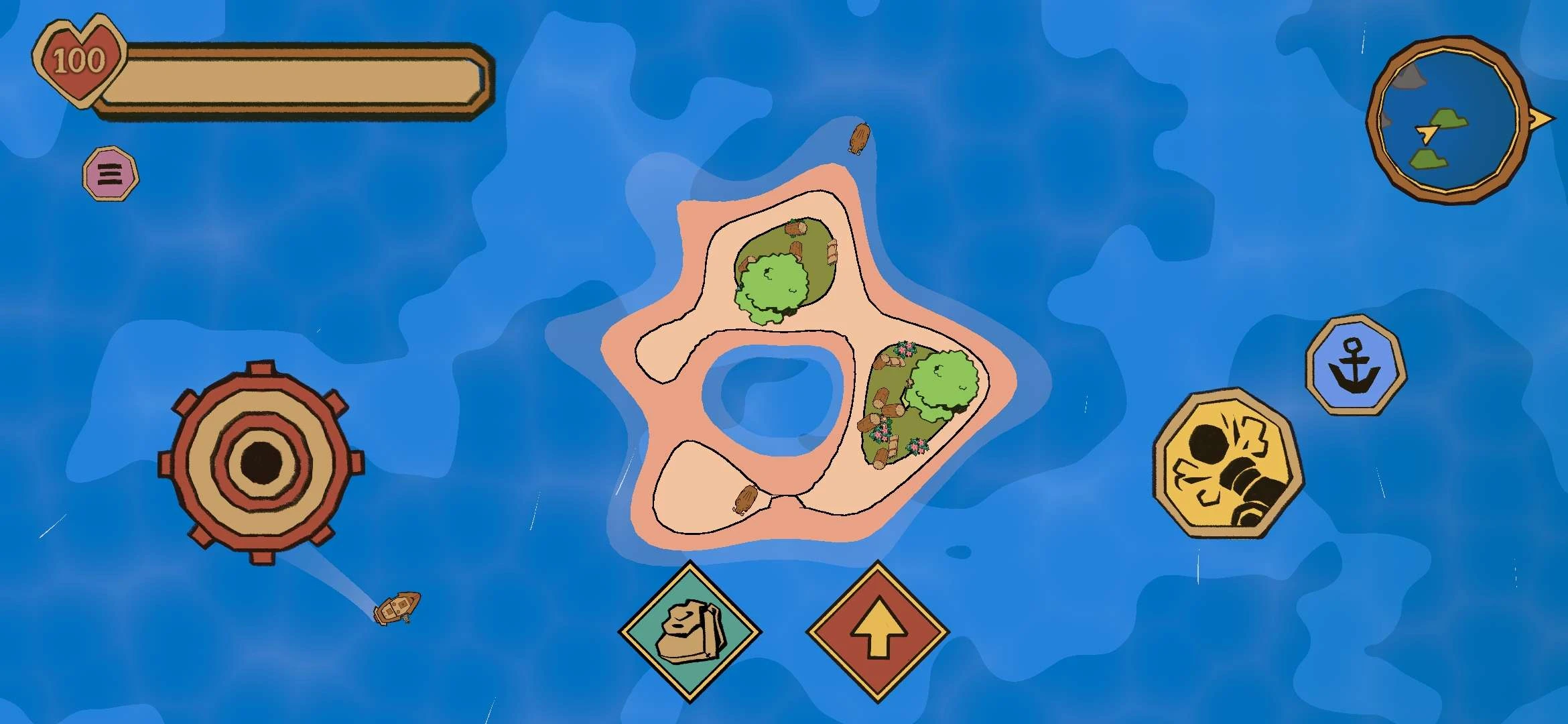 Screenshot voor project Shipbound