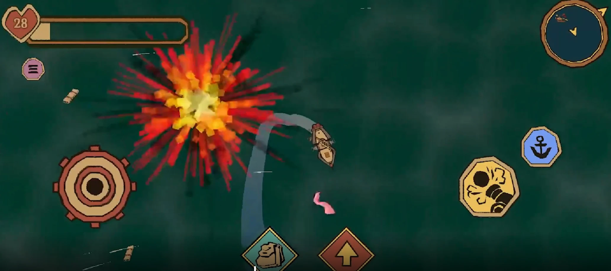 Screenshot voor project Shipbound