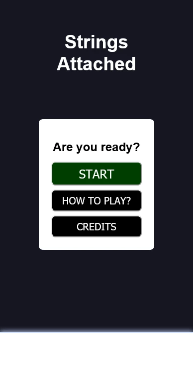 Screenshot voor project Strings attached