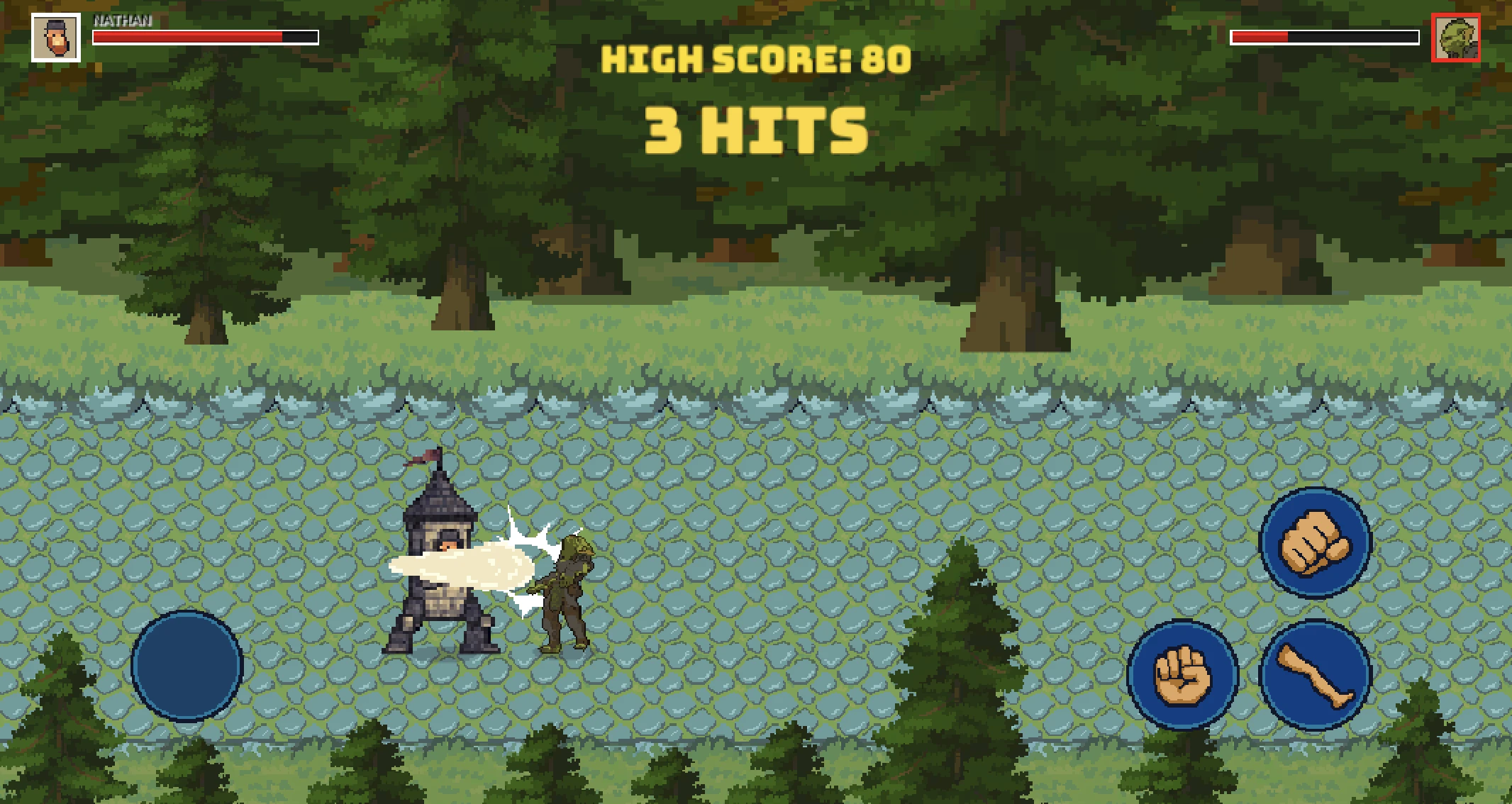 Screenshot voor project Beat Down Tower