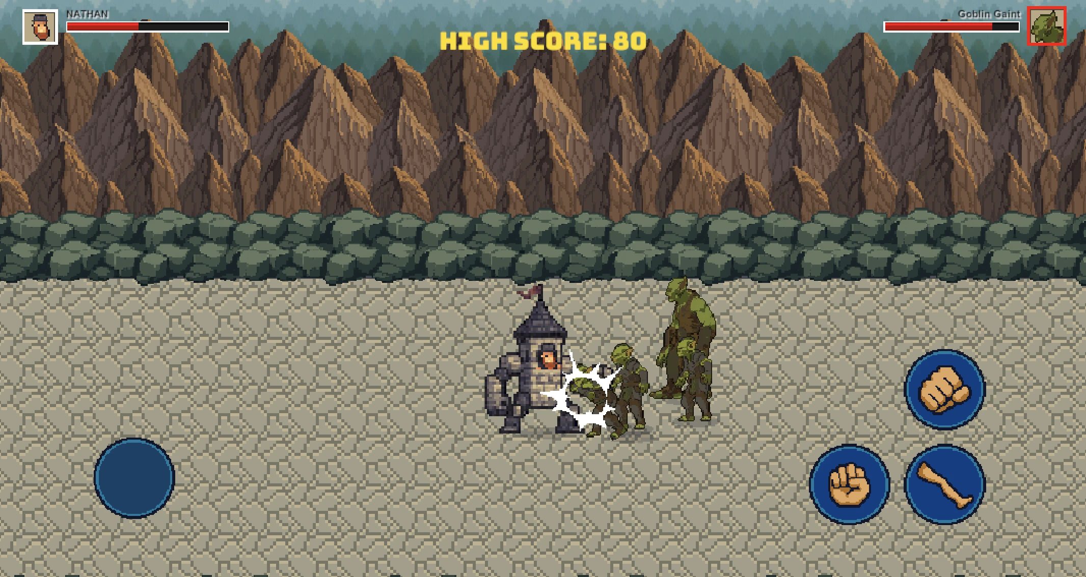 Screenshot voor project Beat Down Tower