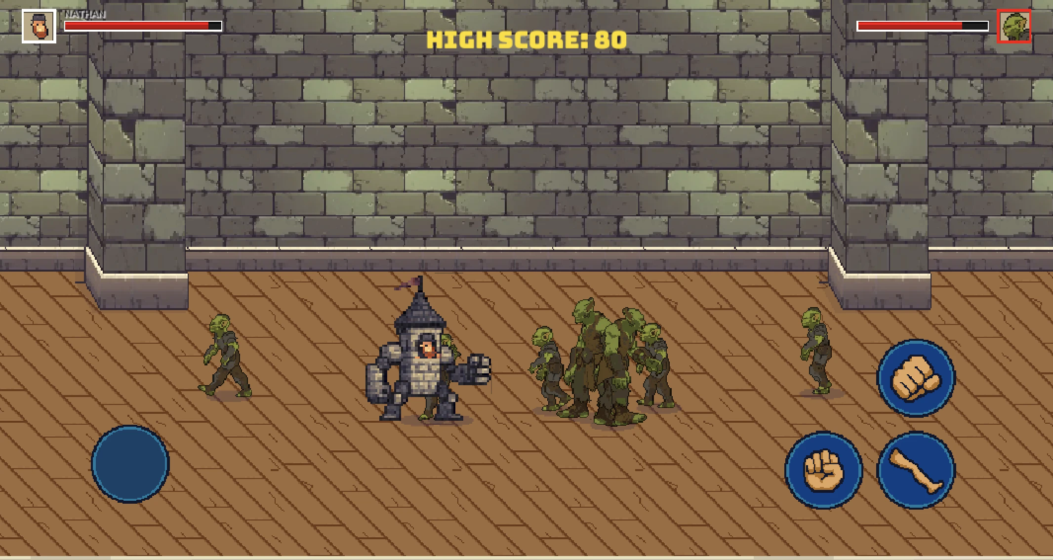 Screenshot voor project Beat Down Tower