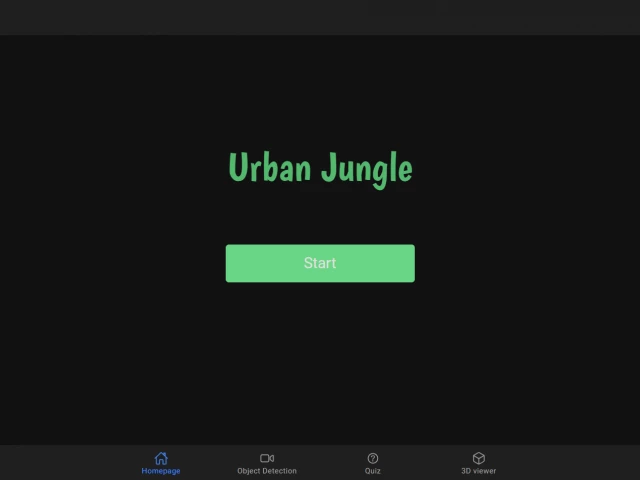 Screenshot voor project Urban jungle