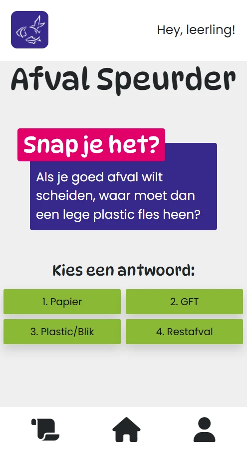 Screenshot voor project Detective Groen