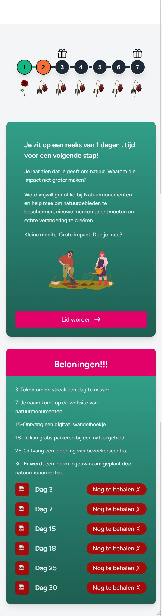 Screenshot voor project Ecoreeks