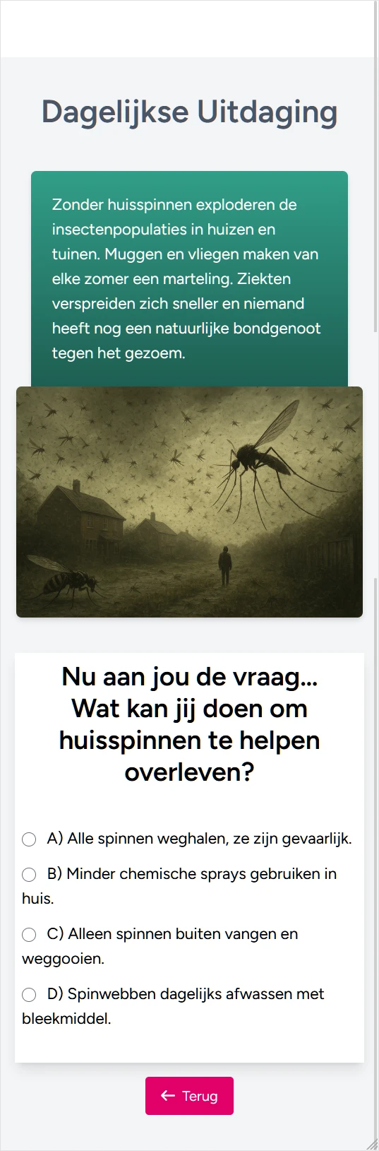 Screenshot voor project Ecoreeks