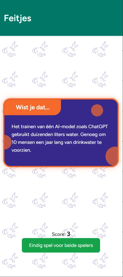 Screenshot voor project Natuur Quest