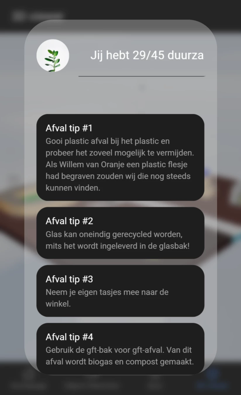 Screenshot voor project Urban jungle