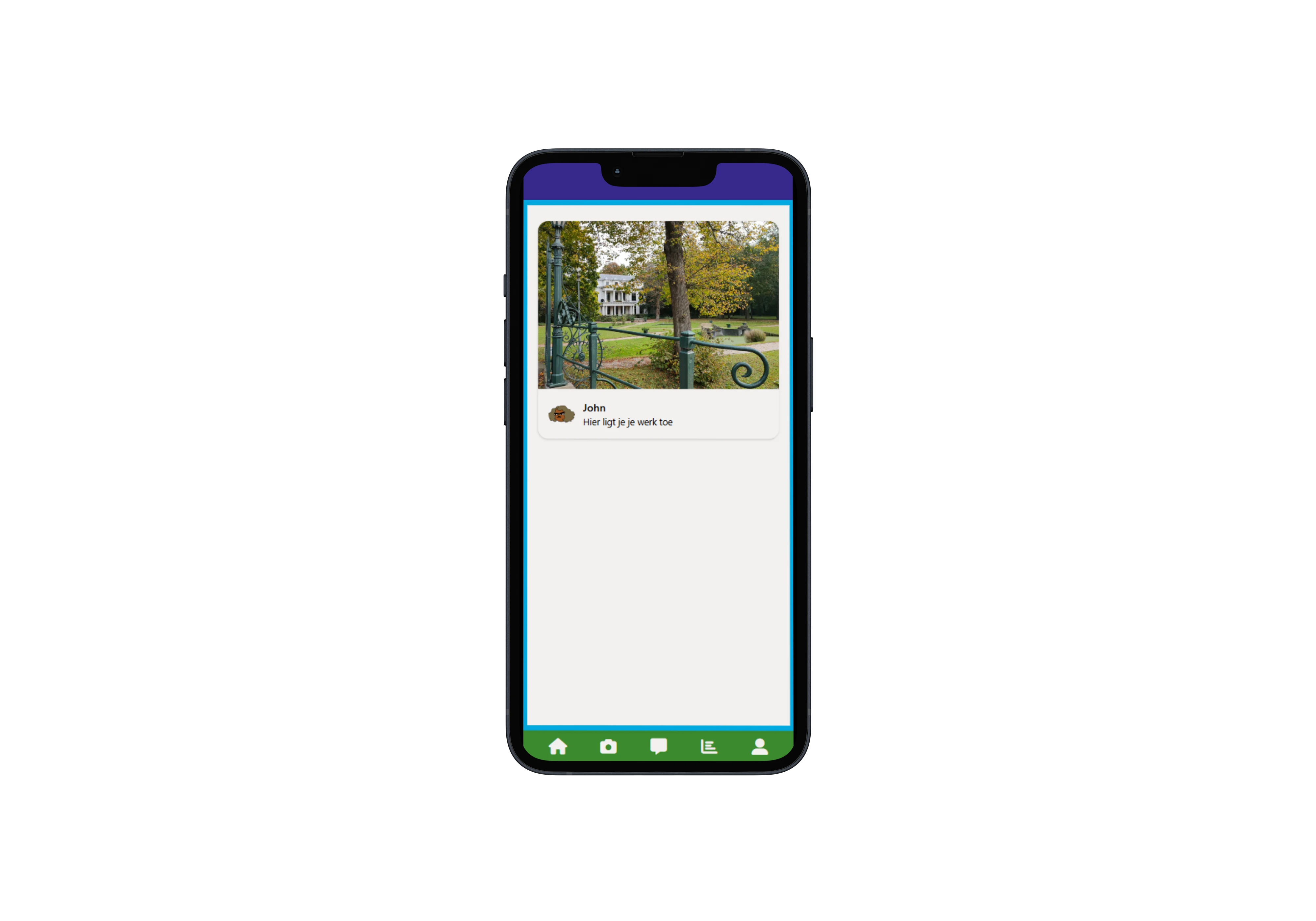 Screenshot voor project WandelWild