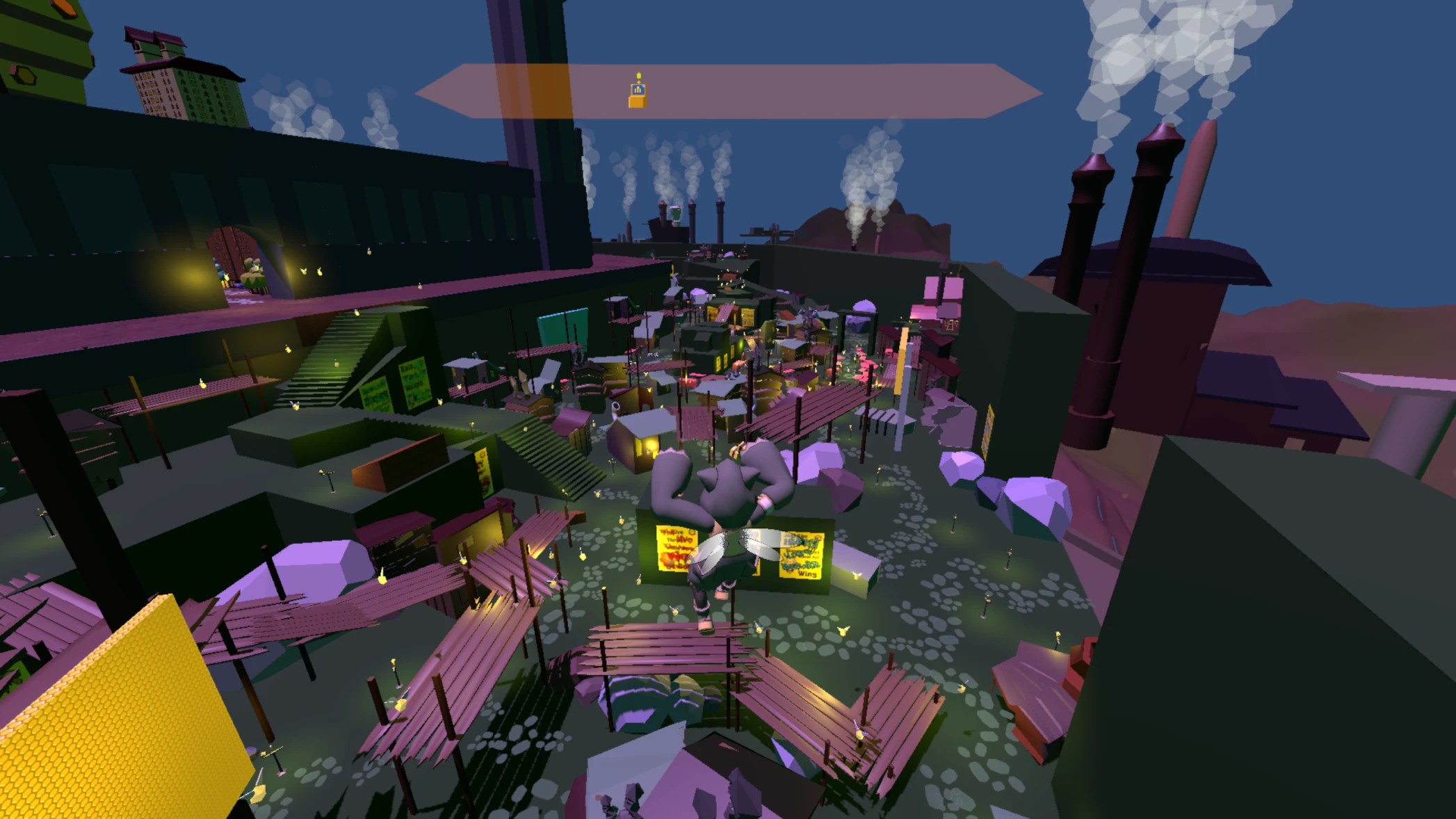 Screenshot voor project Running Beehind