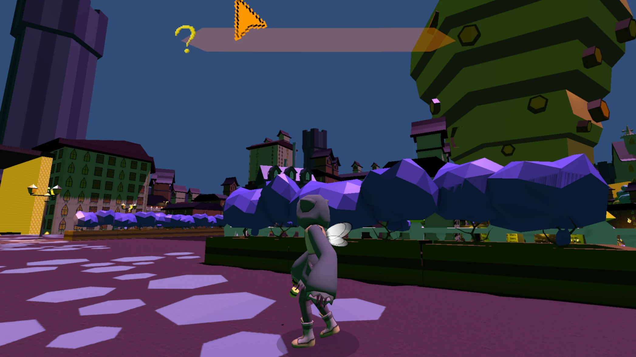 Screenshot voor project Running Beehind