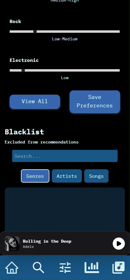 Screenshot voor project Sonarpop