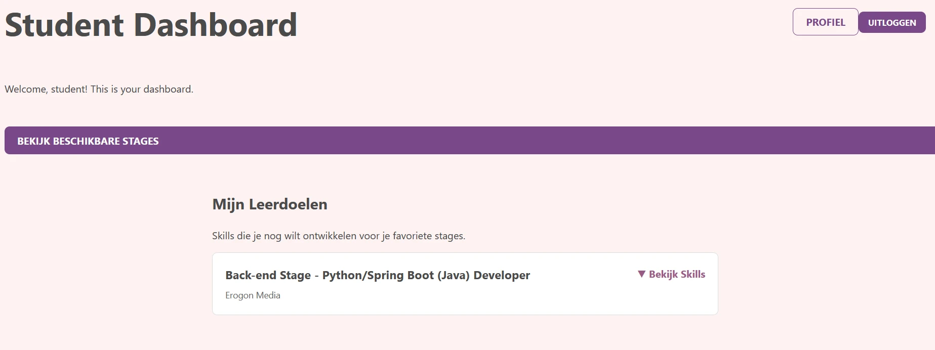 Screenshot voor project KLIK
