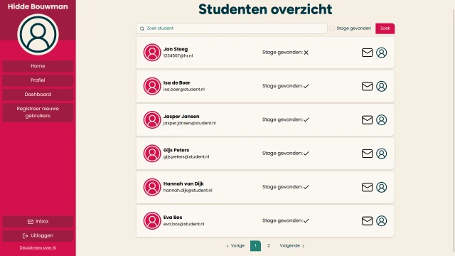 Afbeelding 7 van project StageLink