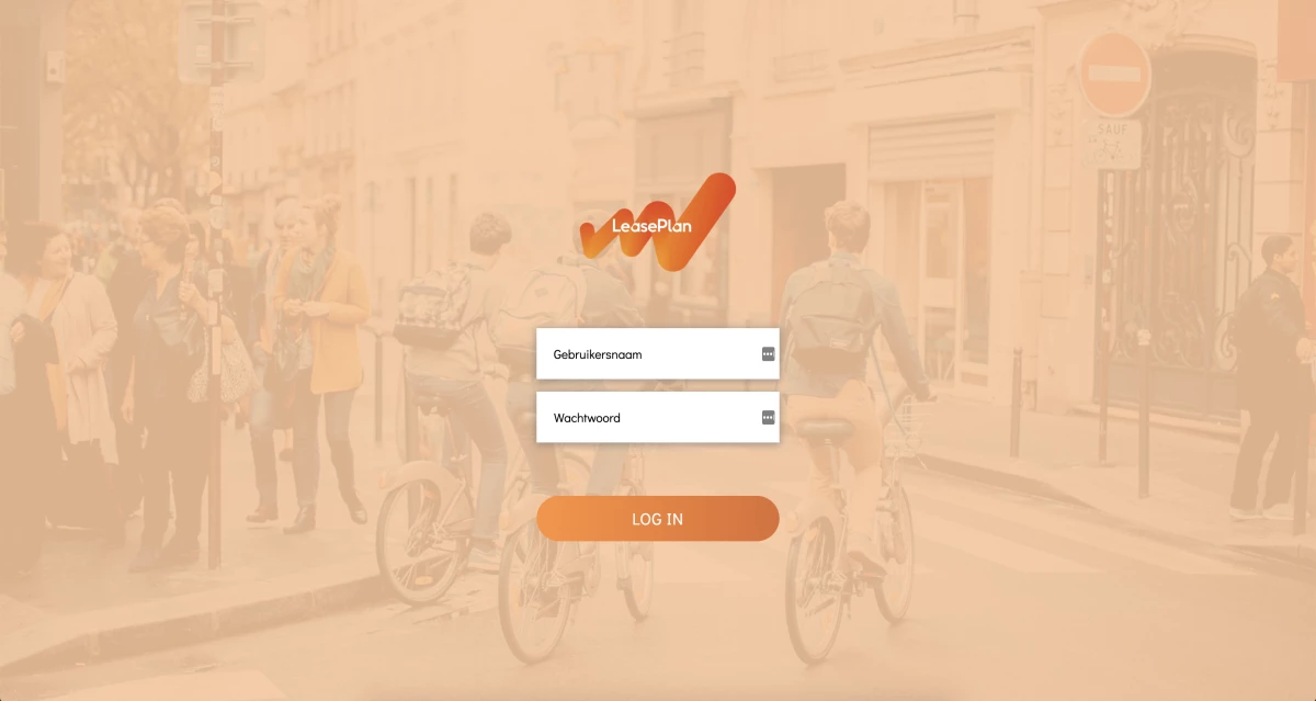Screenshot voor project LeasePlanner