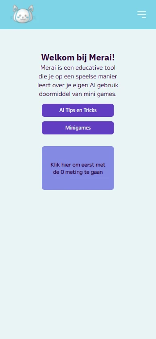 Screenshot voor project Merai