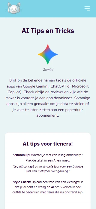 Screenshot voor project Merai