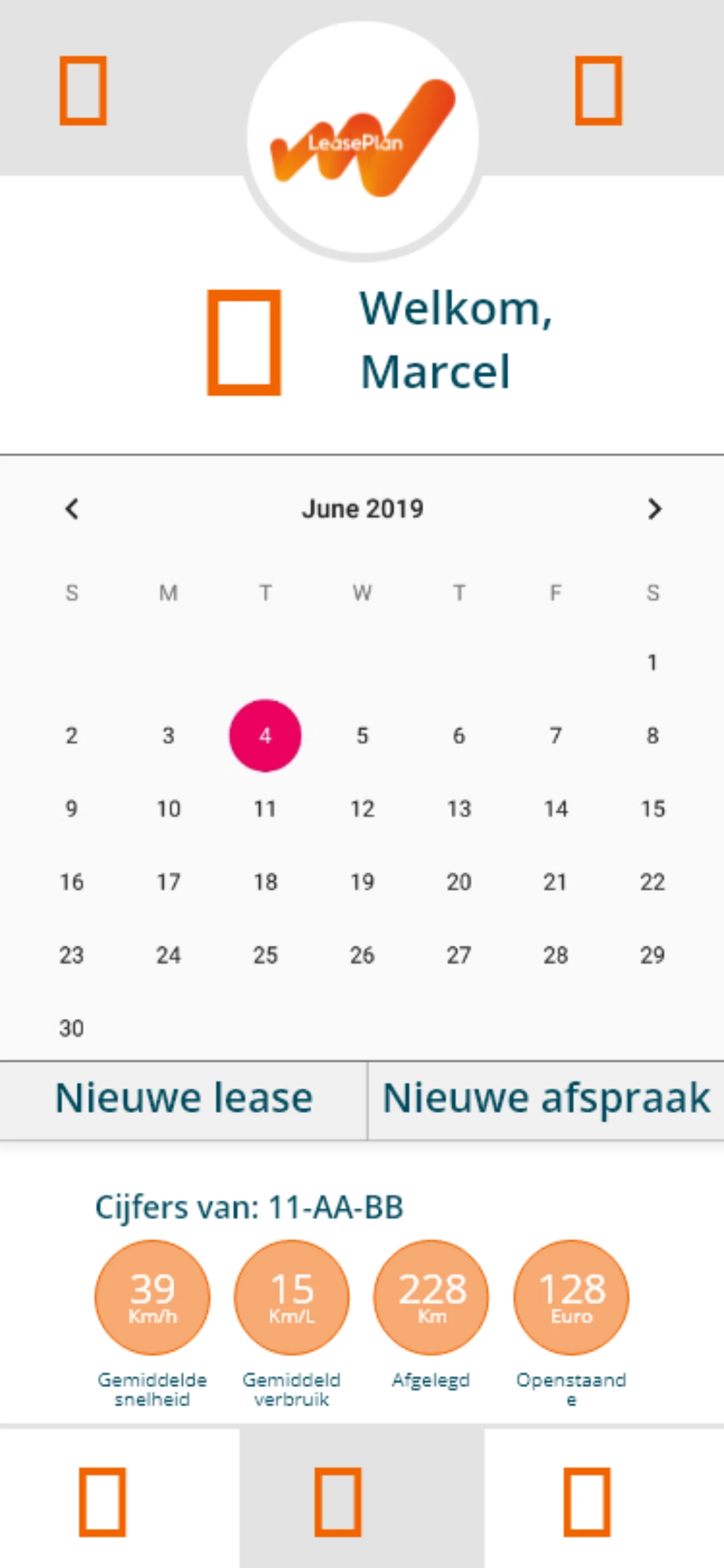 Screenshot voor project Flexistant