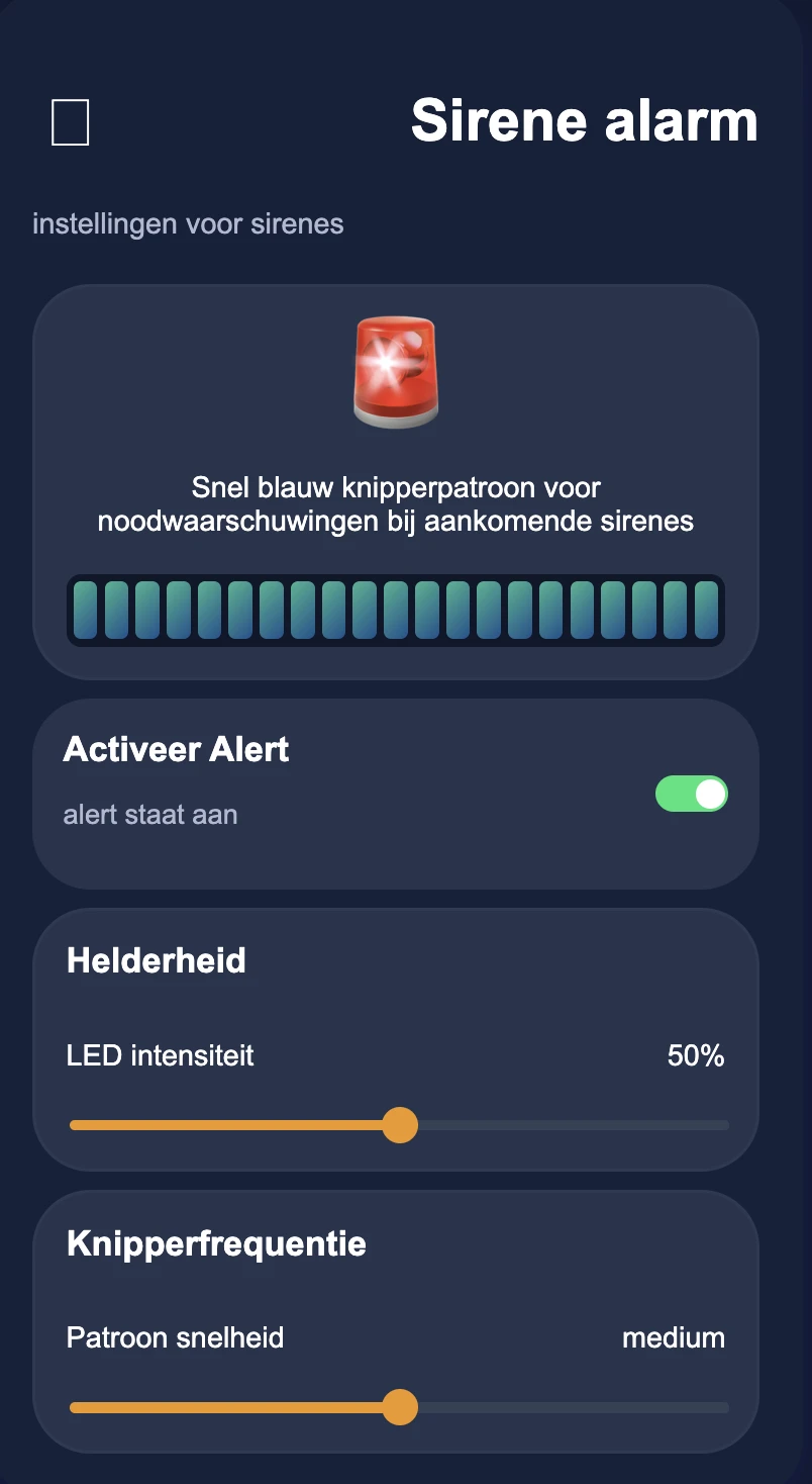 Screenshot voor project Hoorloge