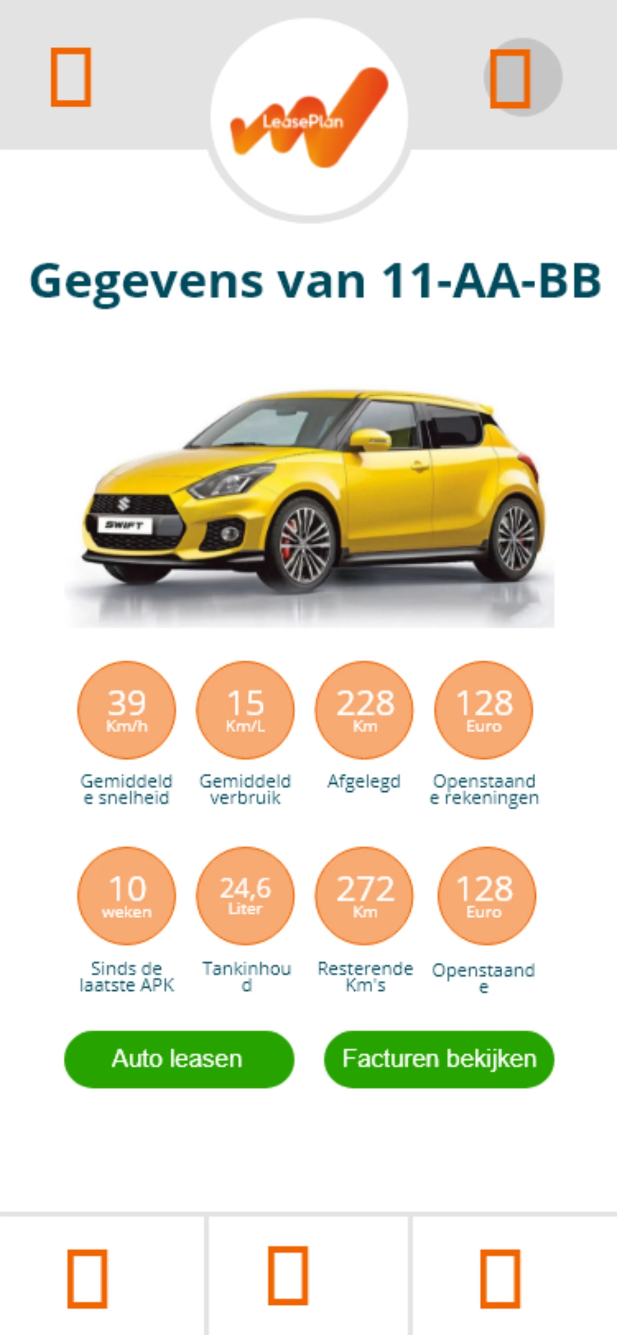 Screenshot voor project Flexistant