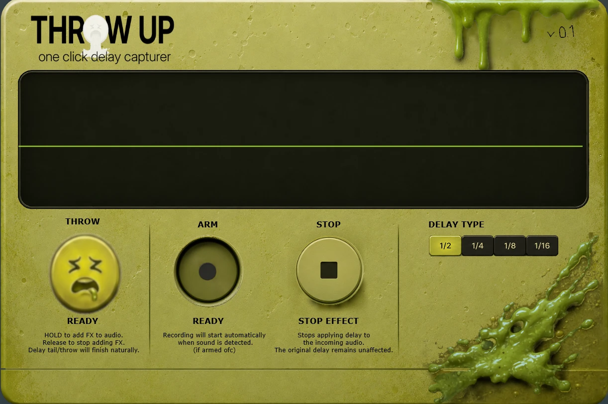 Screenshot voor project THROWUP