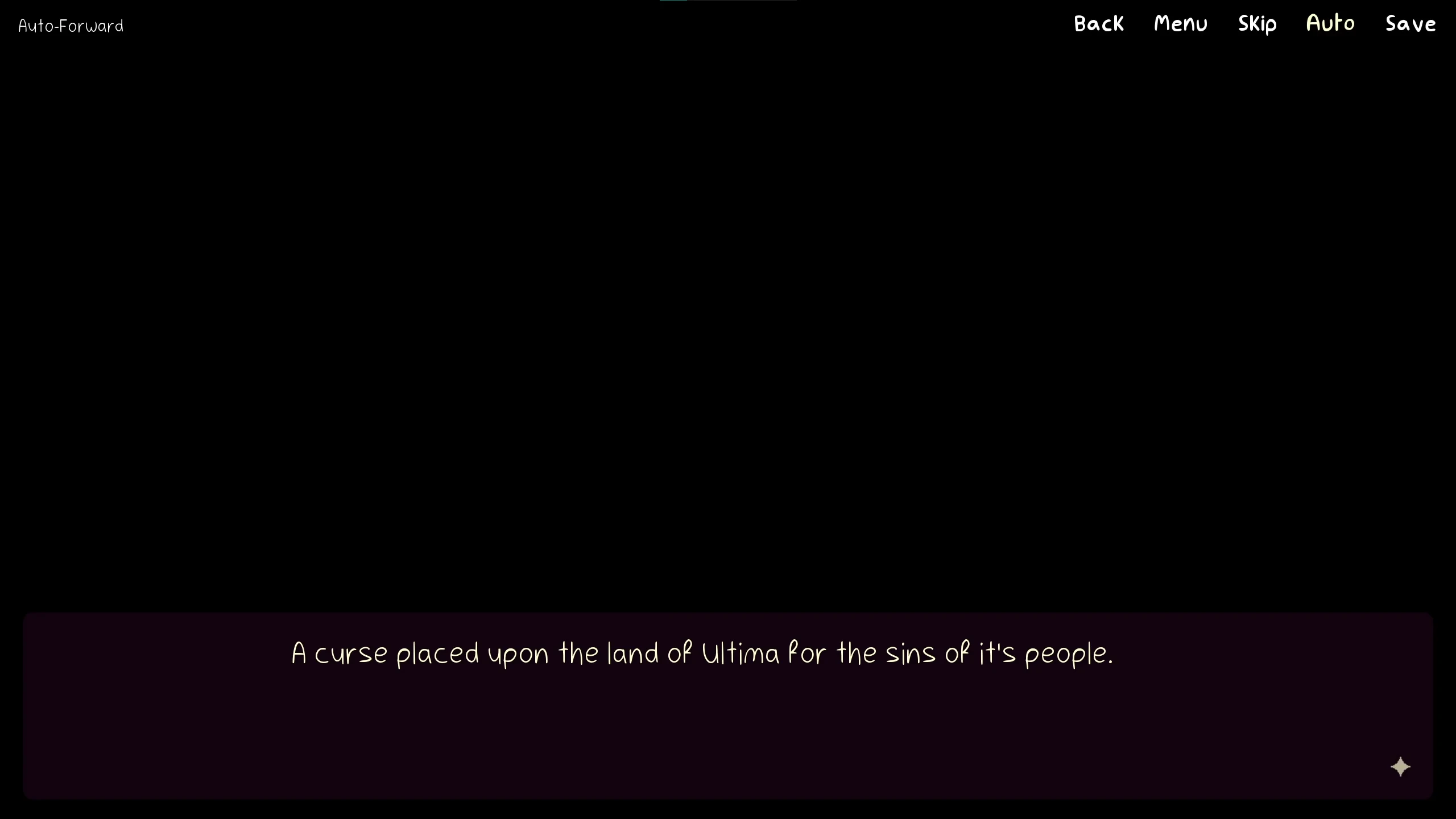 Screenshot voor project Fragments of Starlight