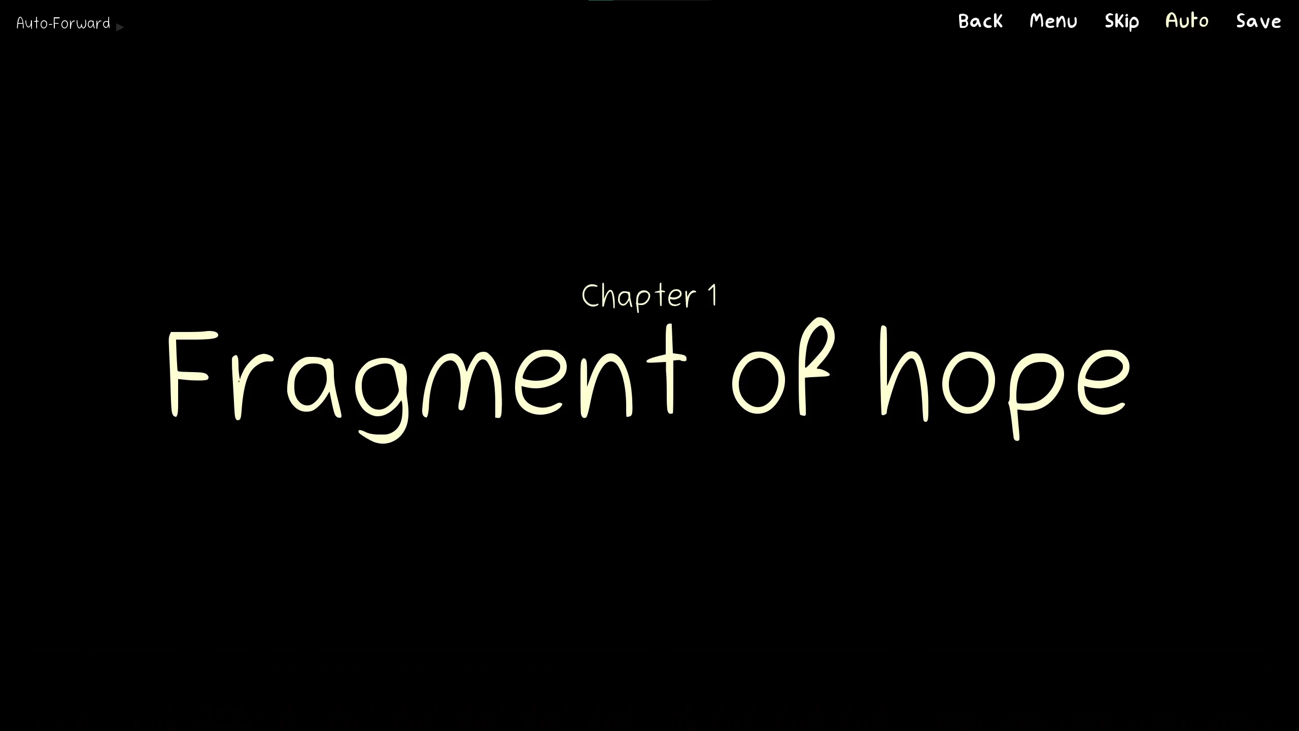 Screenshot voor project Fragments of Starlight