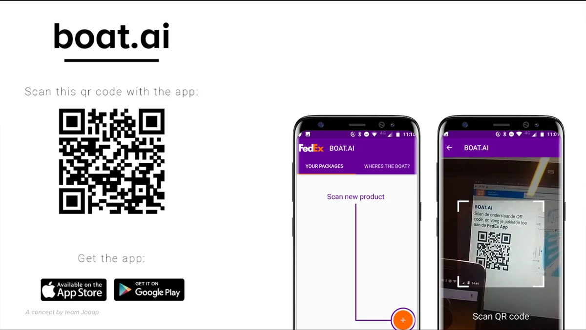 Screenshot voor project Boat.ai