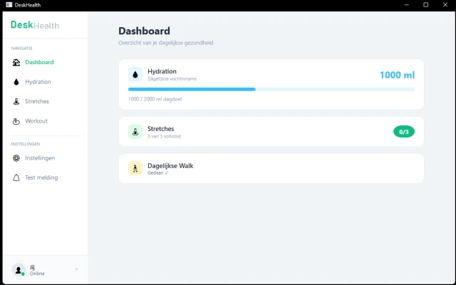 Afbeelding 1 van project DeskHealth