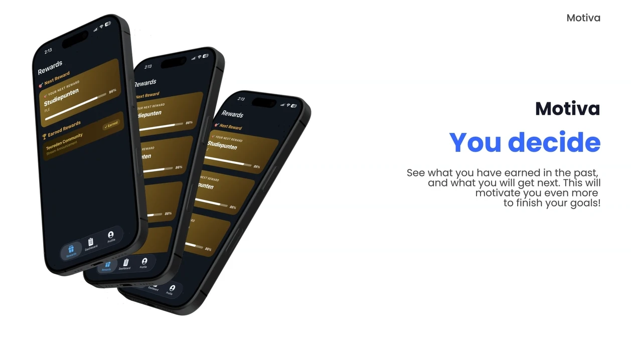 Screenshot voor project Motiva