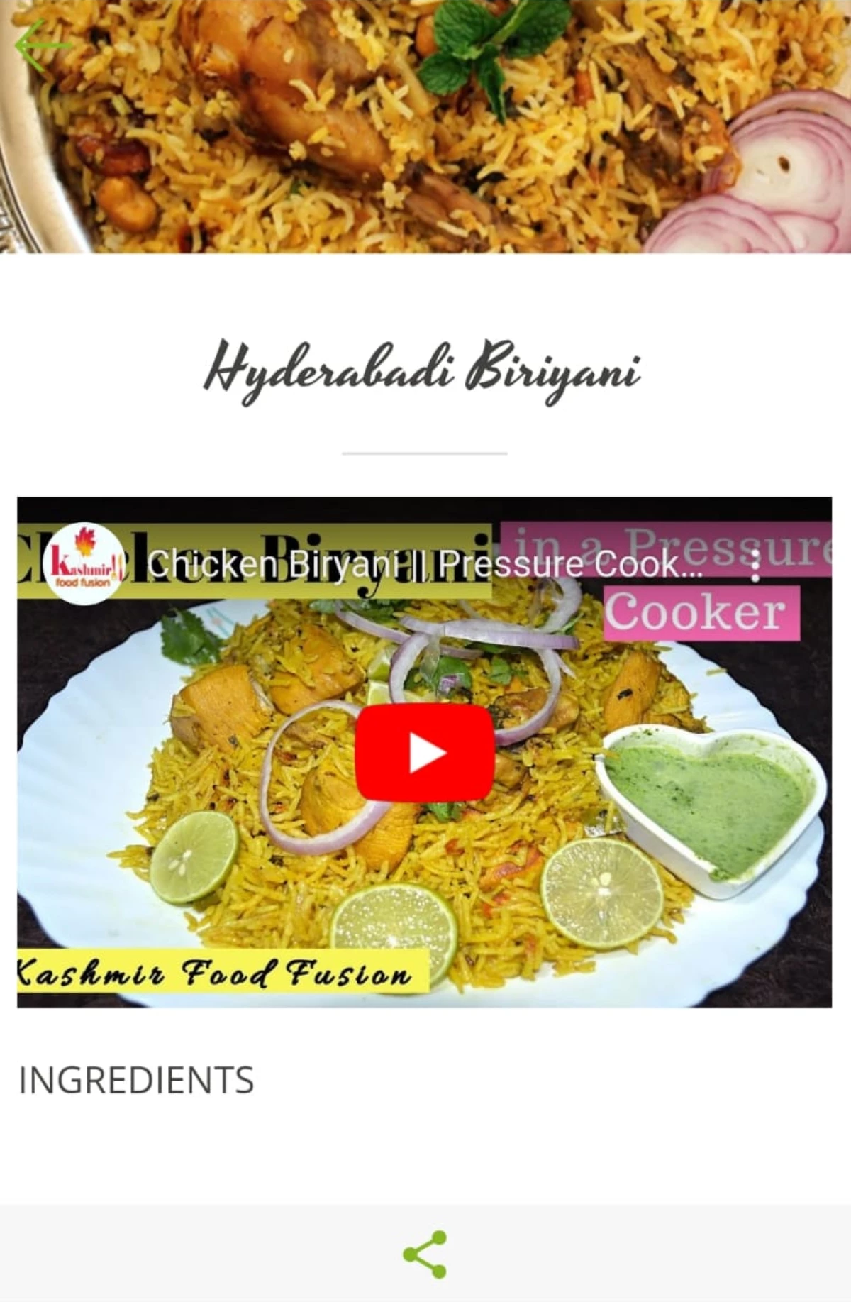 Screenshot voor project Let's cook