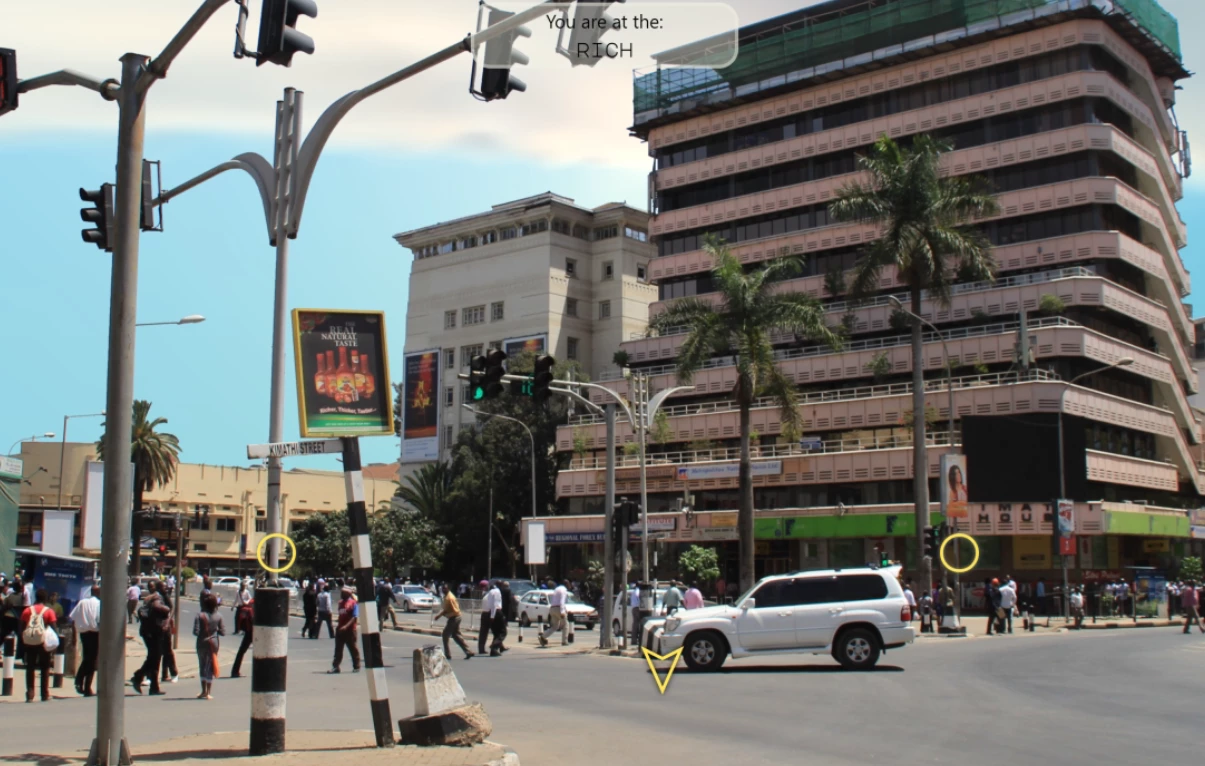 Screenshot voor project A message of peace