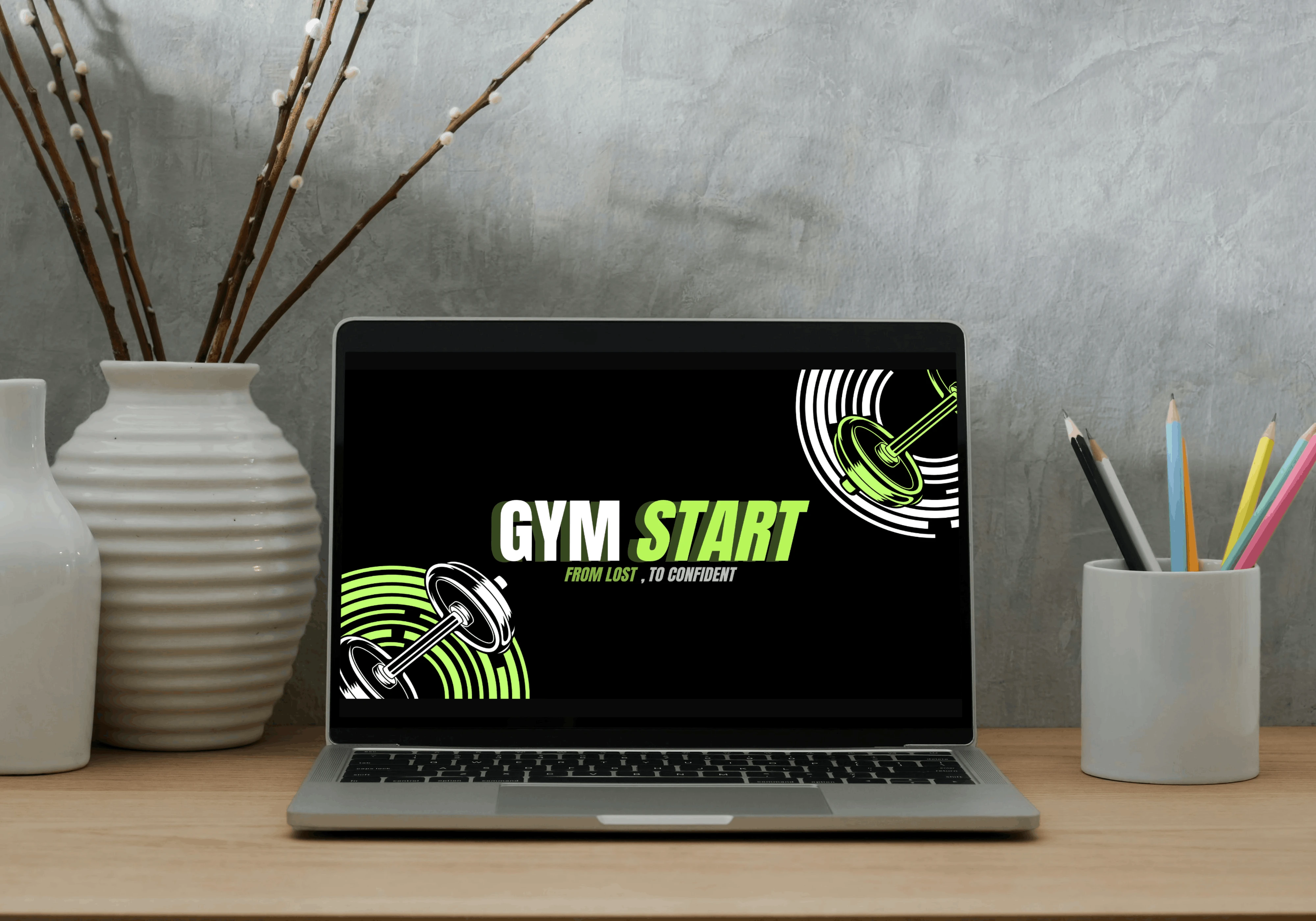 Screenshot voor project GymStart