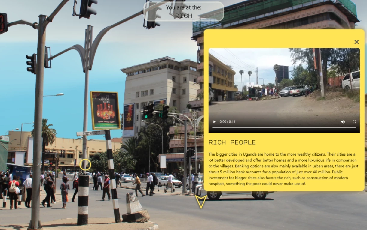 Screenshot voor project A message of peace