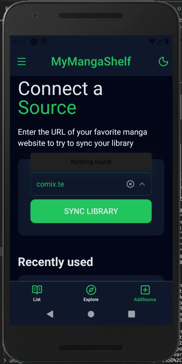 Afbeelding 3 van project MyMangaShelf