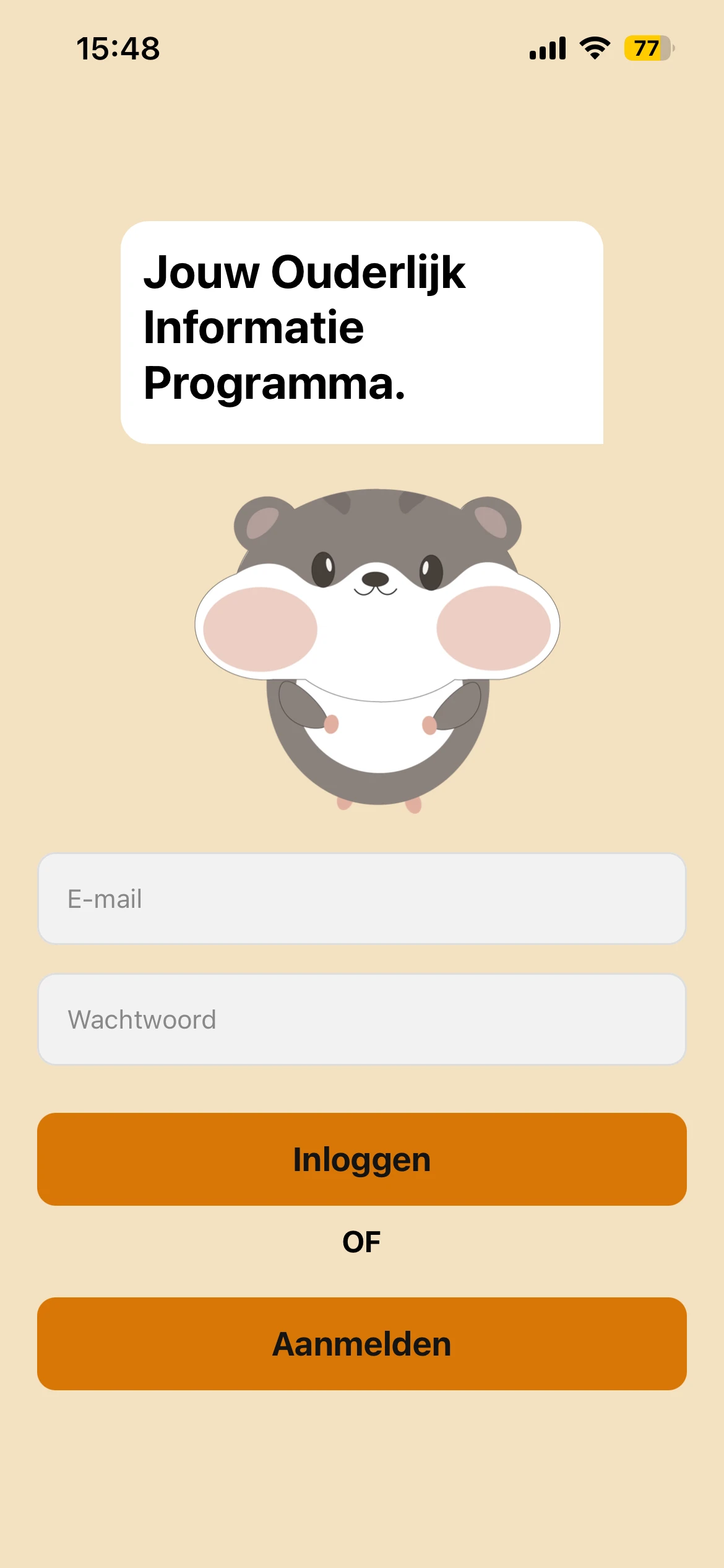 Screenshot voor project Parental Informative Program