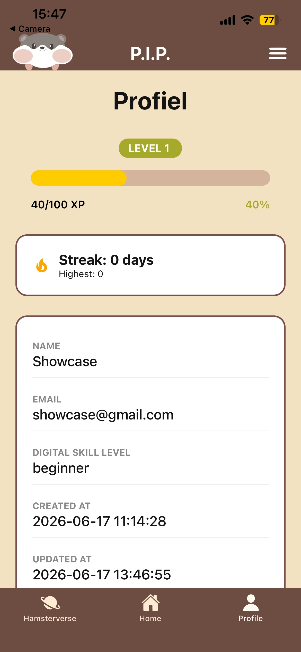 Screenshot voor project Parental Informative Program